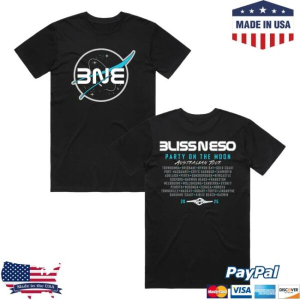 Bliss N Eso Merch Store Nasa Black Tshirt