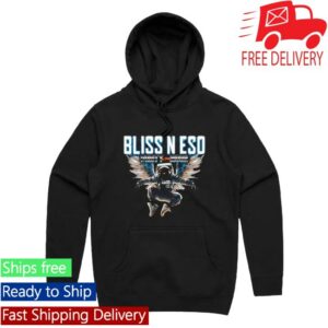Bliss N Eso Merch Store Party On The Moon Tour Black Hood