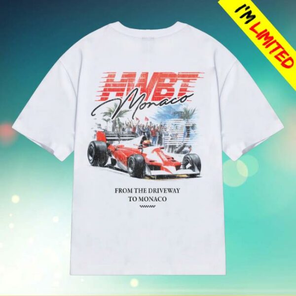 Hwbt Merch Store F1 Monaco Oversized T-Shirt