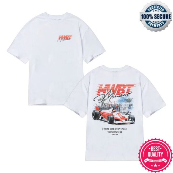 Hwbt Merch Store F1 Monaco Oversized T-Shirt