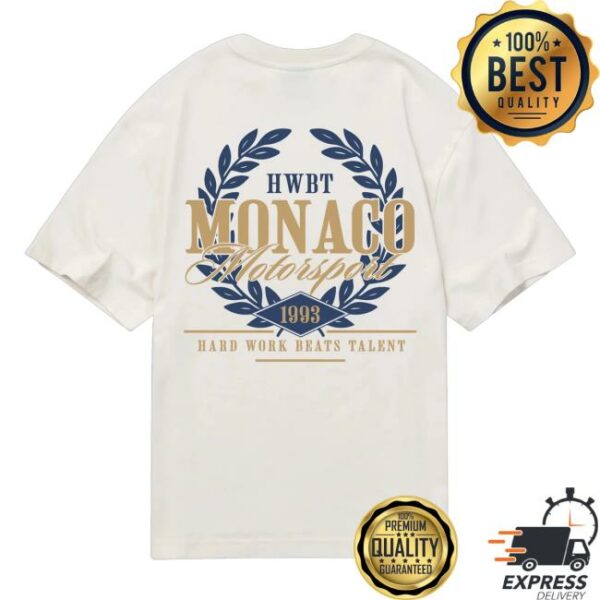 Hwbt Merch Store Monaco Oversized T-Shirt