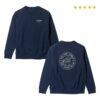 kenny New Yorker Merch Store The 100Th Anniversary Crewneck In Navyaa