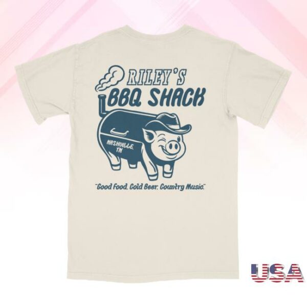 Riley Green Merch Store Shop Bbq Shack Tee