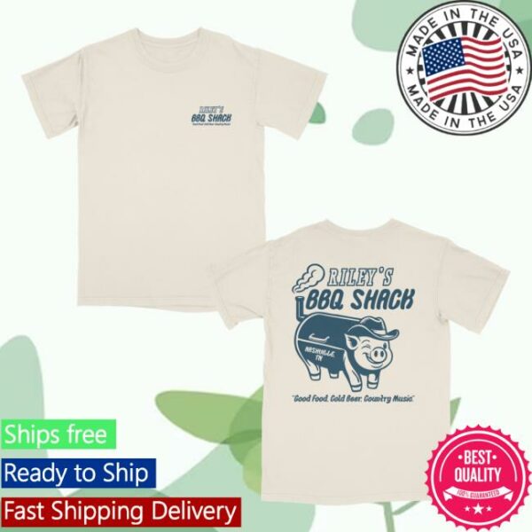 Riley Green Merch Store Shop Bbq Shack Tee