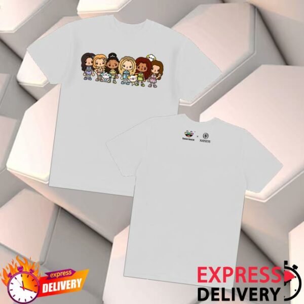 Katseye Shop Merch Katseye X Toca Boca White T-Shirt