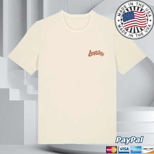 Longwayshop Store Long Way Duo Bike Heavy Weight Standard T-Shirt