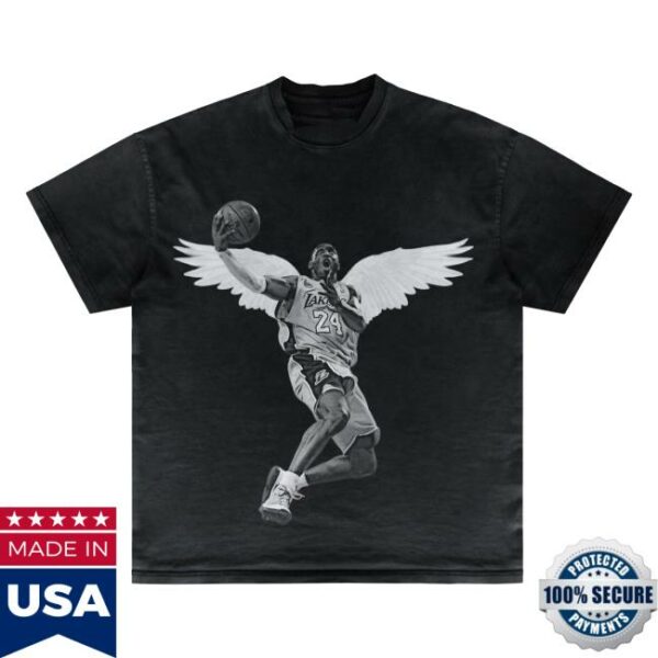 Bucket Culture Store Merch Kobe Angel Vintage Tee