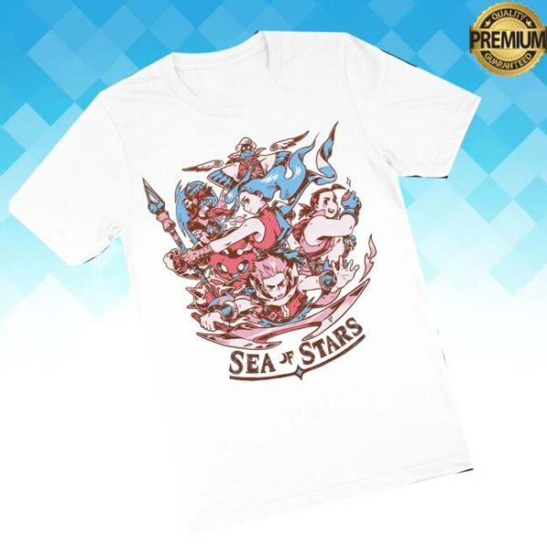 Fangamer Store Merch Sea Of Stars Solstice Warriors Shirt