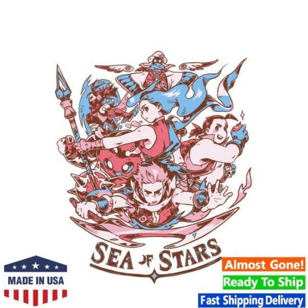 Fangamer Store Merch Sea Of Stars Solstice Warriors Shirt