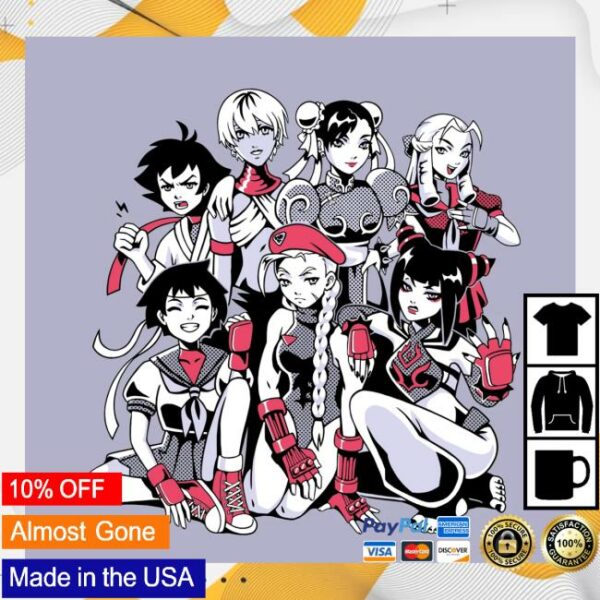 Fangamer Store Merch Street Fighter Women Of Street Fighter Shirt