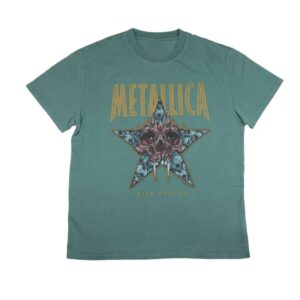 Metallica Merch Store King Nothing Teal T-Shirt