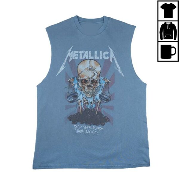 Metallica Merch Store Boris Sleeveless T-Shirt
