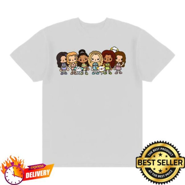 Katseye Store Merch Katseye X Toca Boca White T-Shirt