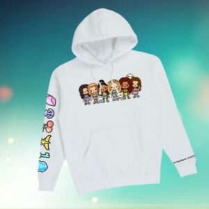 Katseye Store Merch Katseye X Toca Boca White Hoodie