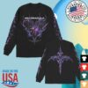 kenny kim dracula store merch purple heart black long sleeve
