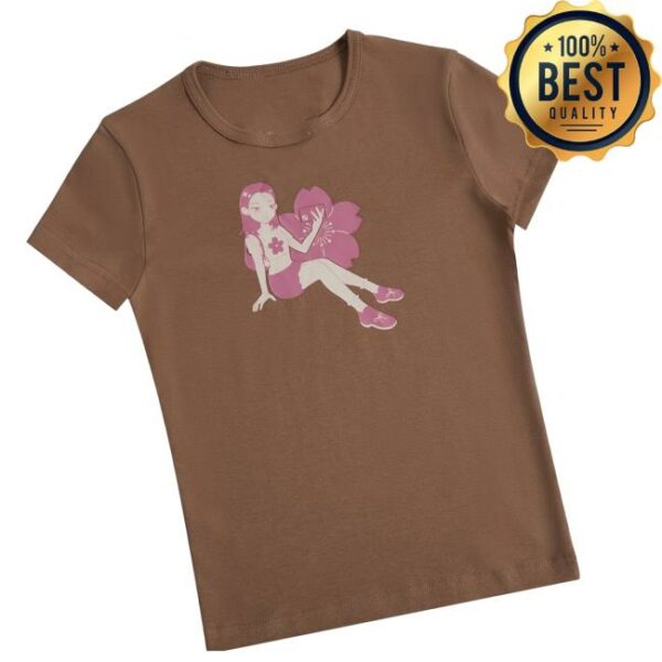 Mandy Merch Store Brown Baby Tee