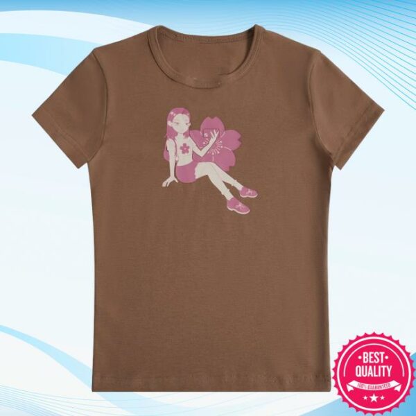 Mandy Merch Store Brown Baby Tee