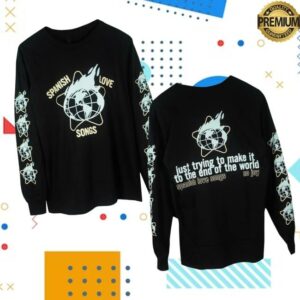 Pure Noise Store Merch Spanish Love Songs End Of The World Black Long Sleeve