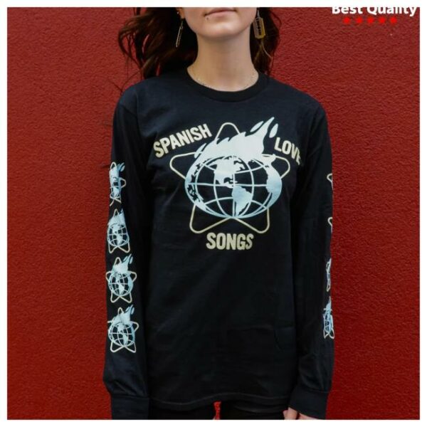 Pure Noise Store Merch Spanish Love Songs End Of The World Black Long Sleeve