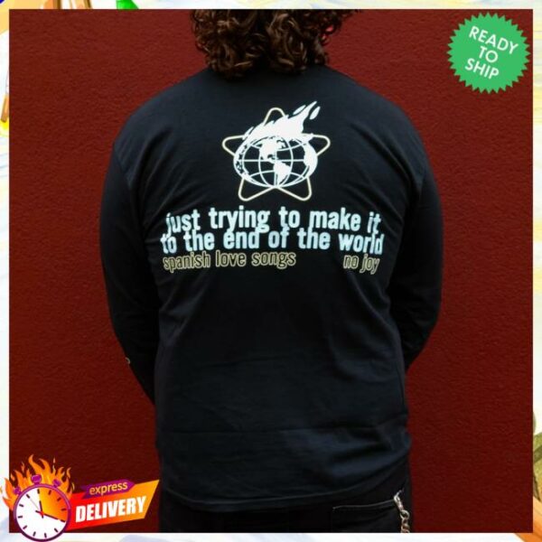 Pure Noise Store Merch Spanish Love Songs End Of The World Black Long Sleeve