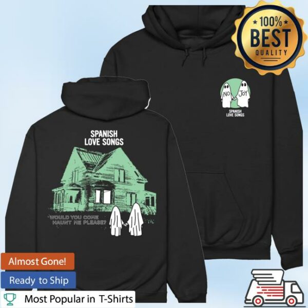 Pure Noise Store Merch Spanish Love Songs Haunt Black Hoodie