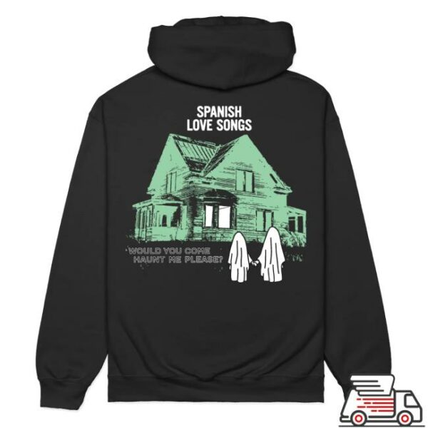 Pure Noise Store Merch Spanish Love Songs Haunt Black Hoodie