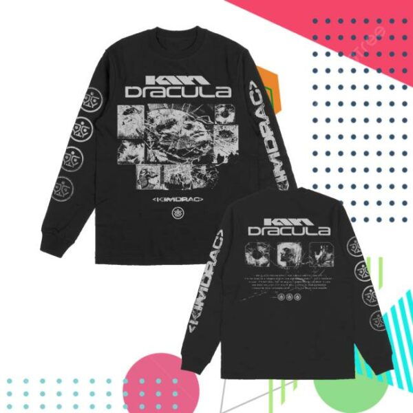 Kim Dracula Store Merch Superhero Long Sleeve