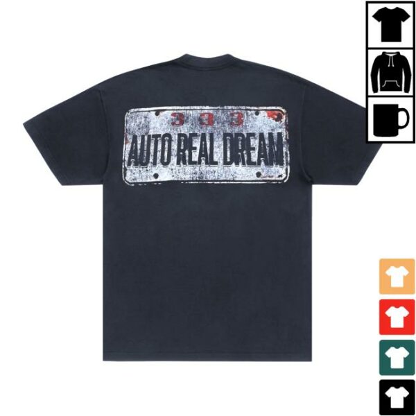 Halfevilco Merch Store Auto Real Dream Tee