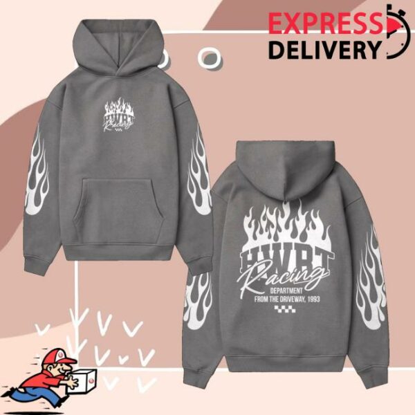 Hwbt Shop Merch Racing Department Heavyweight Boxy Hoodie