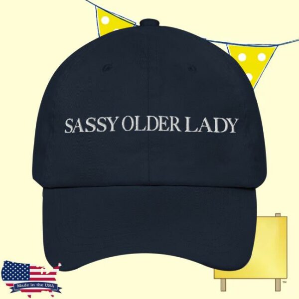 Sharon Mcmahon Store Merch Sassy Older Lady Canvas Hat
