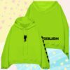 kenny billie eilish store merch hanging blohsh green hoodie wwd