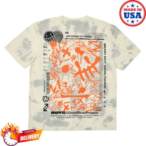 The Boys Store Merch Standard Issue Beige Oversized Tee