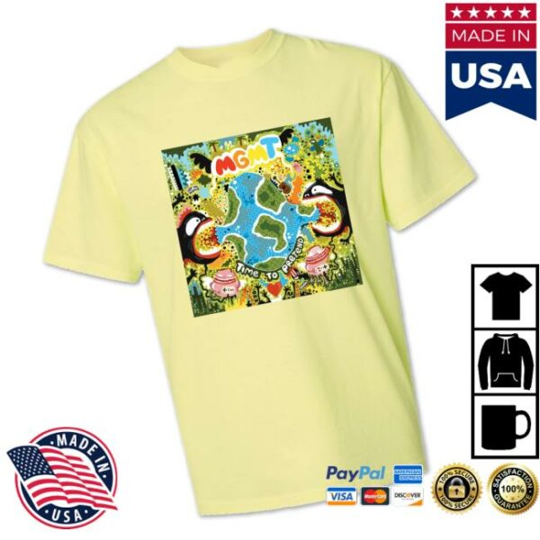 Kf-Merch Store Mgmt Time To Pretend T-Shirt