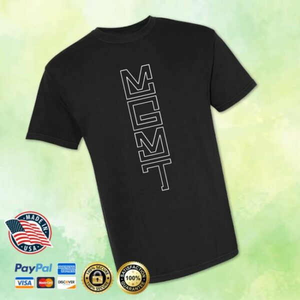 Kf-Merch Store Mgmt Oracular Spectacular Logo Black T-Shirt