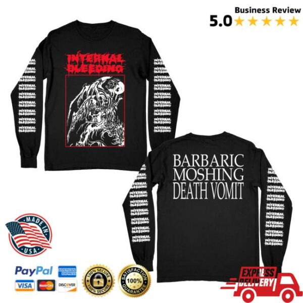 Beyond Human Merch Store Death Vomit Long Sleeve