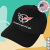 Corvette Store Merch C6 Corvette Emblem Classic Fit Black Cap