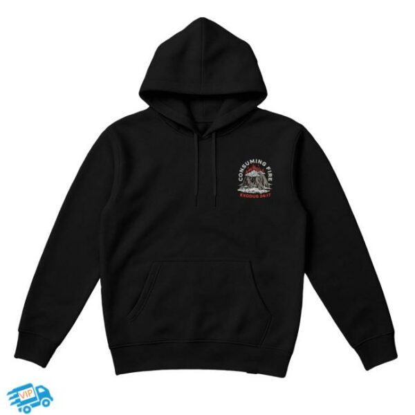 Disciple Threads Store Merch Consuming Fire Pullover Hoodie
