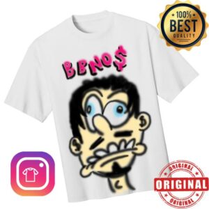 Bbno Merch Store Oversized Long Spray Tee