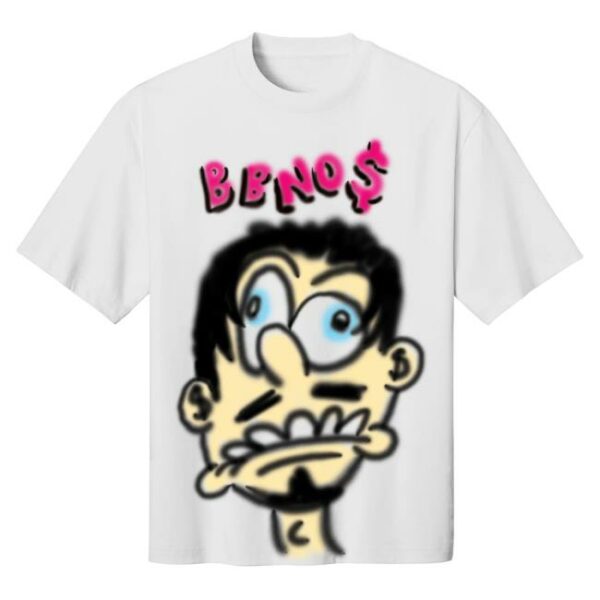 Bbno Merch Store Oversized Long Spray Tee