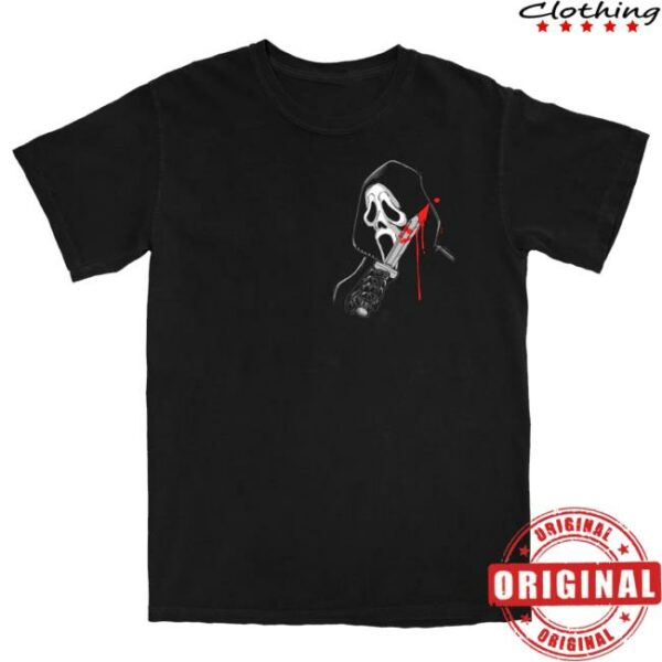 Cavitycolors Store Merch Ghostface Party Crasher T-Shirt