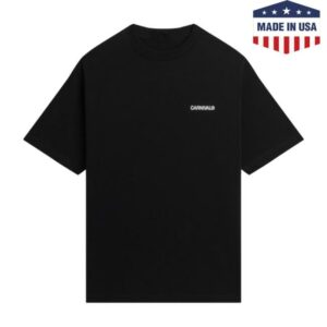 Carnivalbkk Store Merch Carnival Classic Logo Boxy Black T-Shirt