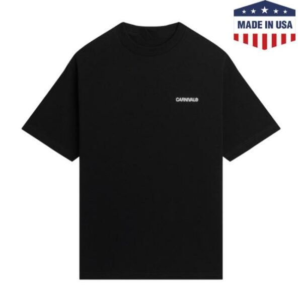 Carnivalbkk Store Merch Carnival Classic Logo Boxy Black T-Shirt