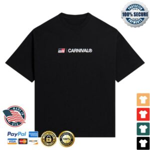Carnivalbkk Store Merch Carnival X Toyota Gr Racing Ovs Black T-Shirt