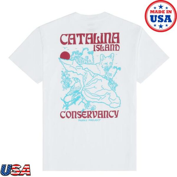 Parks Project Store Merch Catalina Island Puff Print Tee