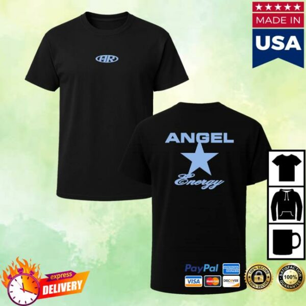 Angel Reese Merch Store Ar Angel Energy T-Shirt Black