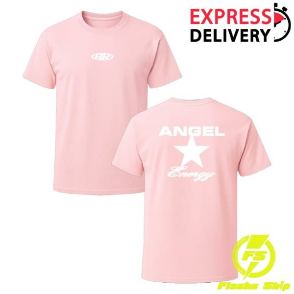 Angel Reese Merch Store Ar Angel Energy T-Shirt Pink