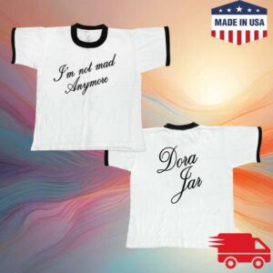 Dora Jar Merch Store I’m Not Mad Anymore Ringer Tee