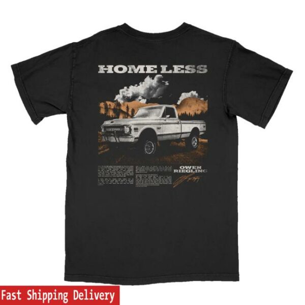 Owen Riegling Merch Store Home Less Tee
