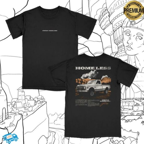 Owen Riegling Merch Store Home Less Tee