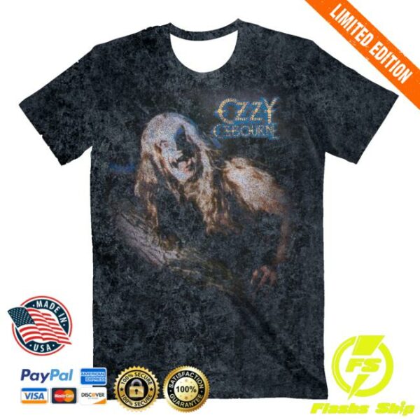 Ozzy Osbourne Merch Store Bark At The Moon Tracklist Tee